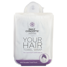 Load image into Gallery viewer, Daily Concepts. Daily Hair Towel Wrap