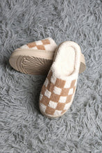 Load image into Gallery viewer, Super Lux Checker Platform Slippers