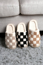 Load image into Gallery viewer, Super Lux Checker Platform Slippers