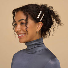 Load image into Gallery viewer, Holiday Gemstone Bobby Pins 2pc Set