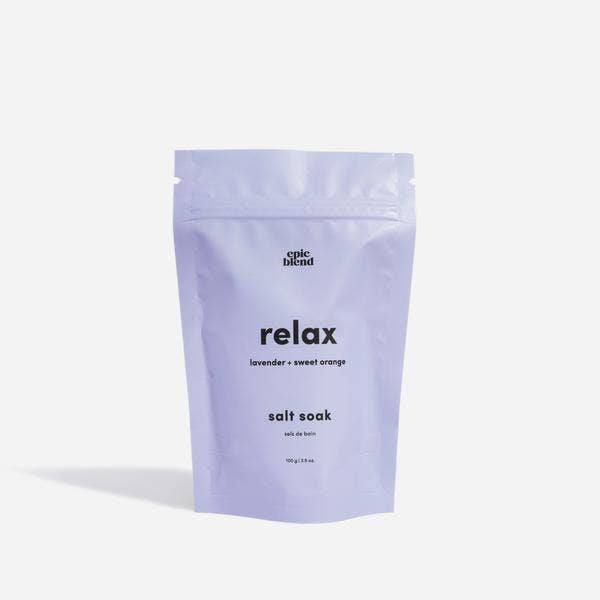 Relax Bath Salts Soak | Vegan