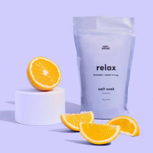 Load image into Gallery viewer, Relax Bath Salts Soak | Vegan
