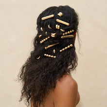 Load image into Gallery viewer, Gold Metal Pony Pins 3 pc Set
