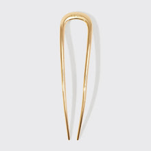 Load image into Gallery viewer, Metal Enamel French Hair Pin - Gold
