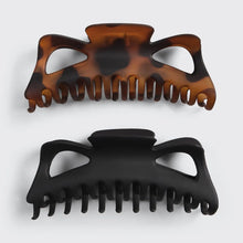 Load image into Gallery viewer, Jumbo Classic Claw Clips 2pc - Recycled Plastic
