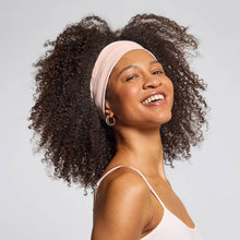 Load image into Gallery viewer, Recycled Fabric Active Headbands 3pc Set- Rosewood
