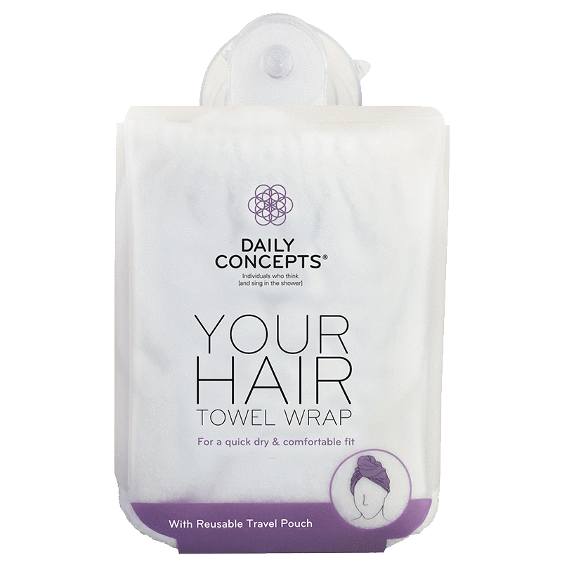 Daily Concepts. Daily Hair Towel Wrap