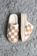Load image into Gallery viewer, Super Lux Checker Platform Slippers
