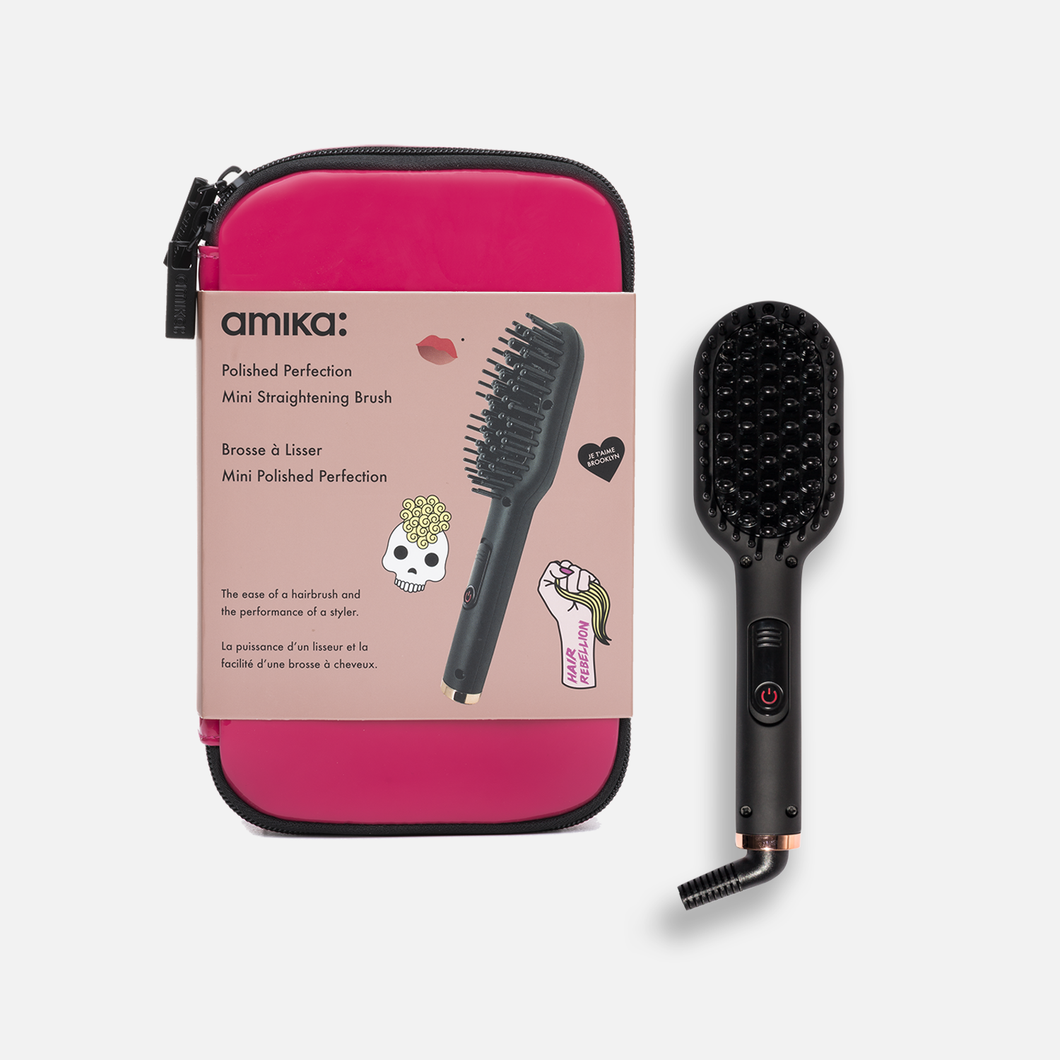 Amika flat iron sales brush